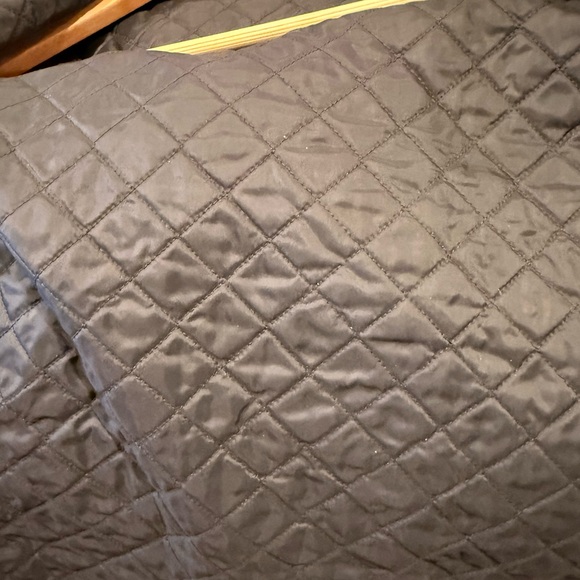 Obermeyer Black & White Plaid Flannel Shirt/Quilted Lining - Picture 7 of 8